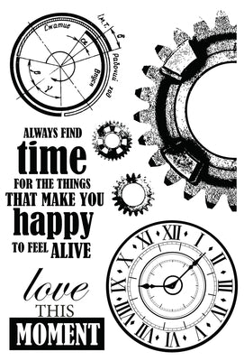 Time Machine Clear Stamps
