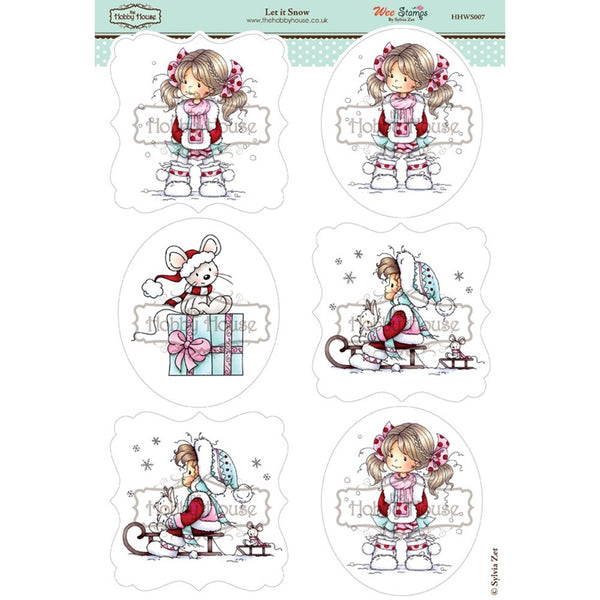 Hobby House Card Topper - Let It Snow