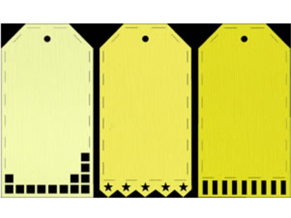 Deco Tags - Yellow