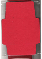 Pack of Ten Cards and Envelopes - Red