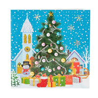 D.I.Y. Crystal Art Card Kit - Christmas Tree