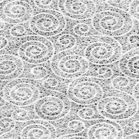 Milled Mulberry Paper - White Lace
