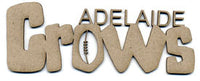 Adelaide Crows Chipboard Wordlet