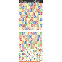 Primary Block Alphabet Stickers