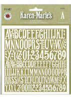 Karen Marie's Laser Cuts - Alphabet