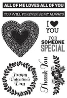 True Love Clear Stamps