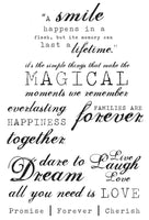 Sentiments - Together Clear Stamps