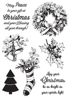 Silent Night Clear Stamps