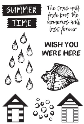 Summer Splash Clear Stamps