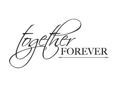 Mini Clear Stamp - Together Forever