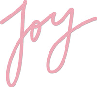 Decorative Die - Words - Joy
