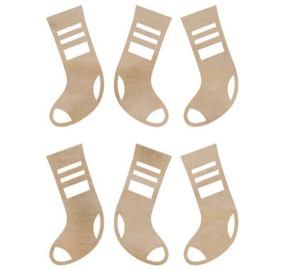 Wooden Flourishes - Mini Stockings