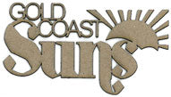 Gold Coast Suns Chipboard Wordlet
