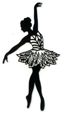 Silhouettes - Lacy Ballerina