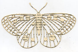 Flutterby - Majestic Moth Book Paper