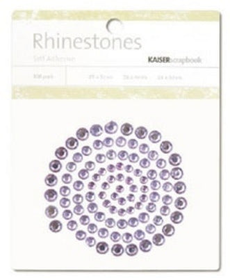 Self Adhesive Rhinestones - Lilac