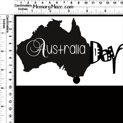 Australia Day Chipboard