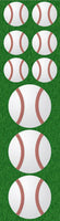 Baseball Chipboard Stickers