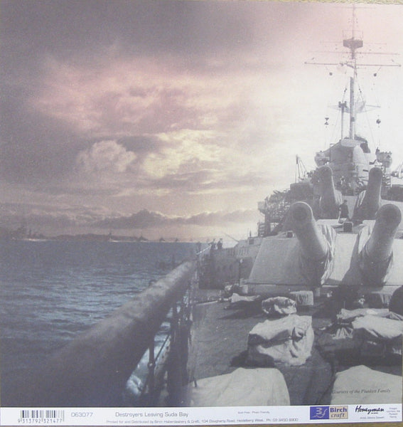 Destroyers Leaving Suda Bay
