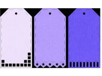 Deco Tags - Purple
