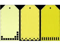 Deco Tags - Yellow