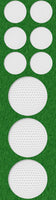 Golfball Chipboard Stickers