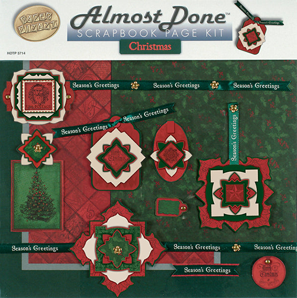 Almost Done Page Kit - Christmas