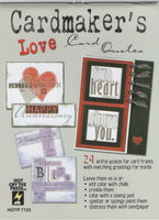 Cardmaker's Card Quotes - Love
