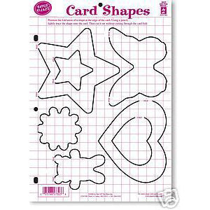 Card Shapes Template