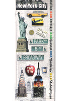 NYC Cardstock Stickers