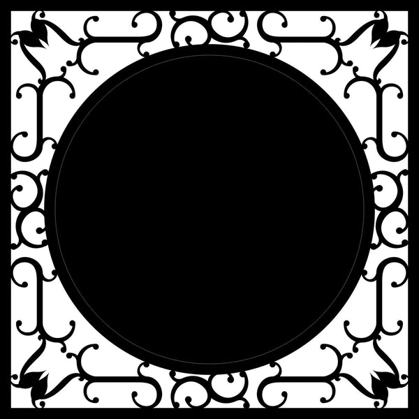 Chipboard Frame - Wrought Iron